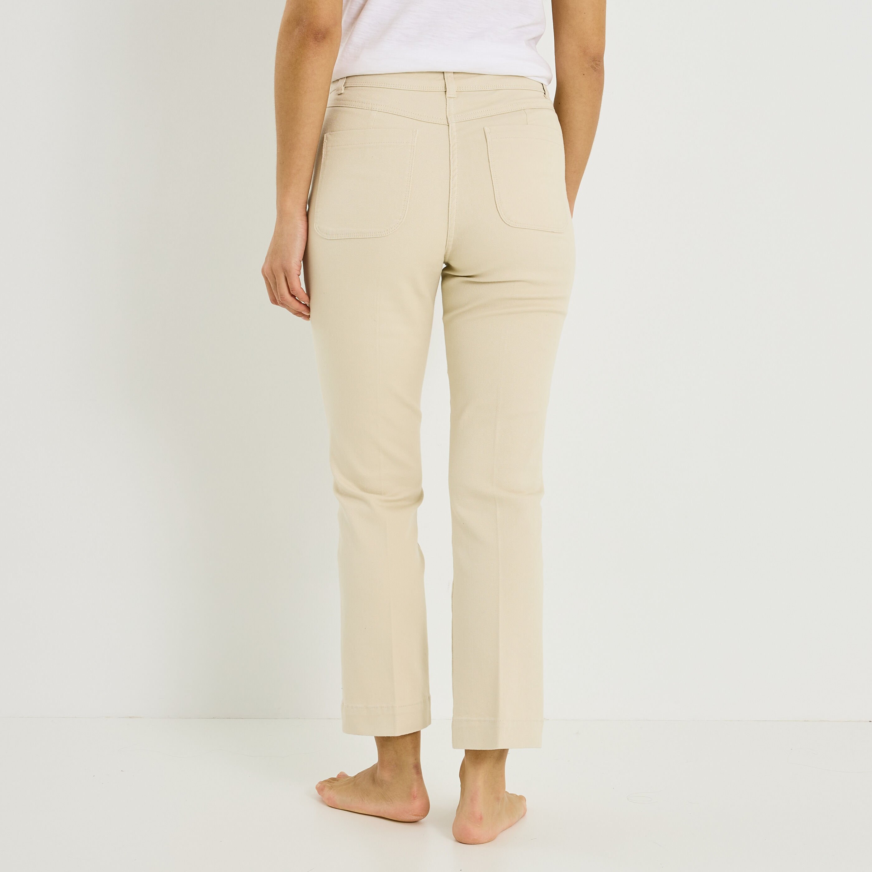 Jean bootcut raccourci TROPEZ RB02 femme