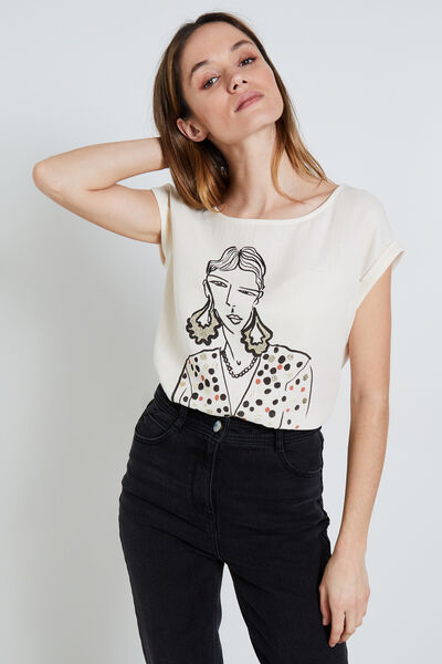 Tshirt manches courtes femme
