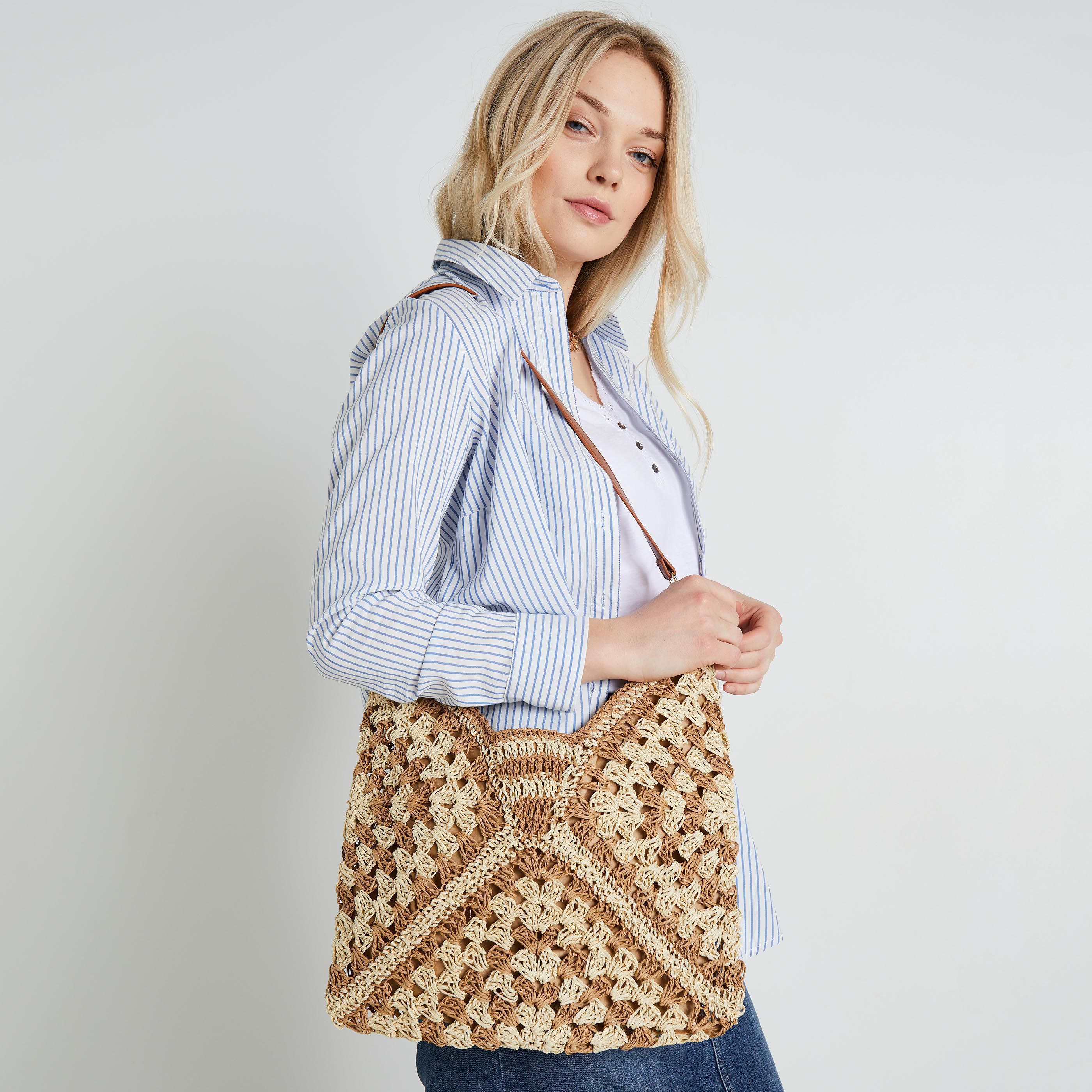 Sac crochet femme