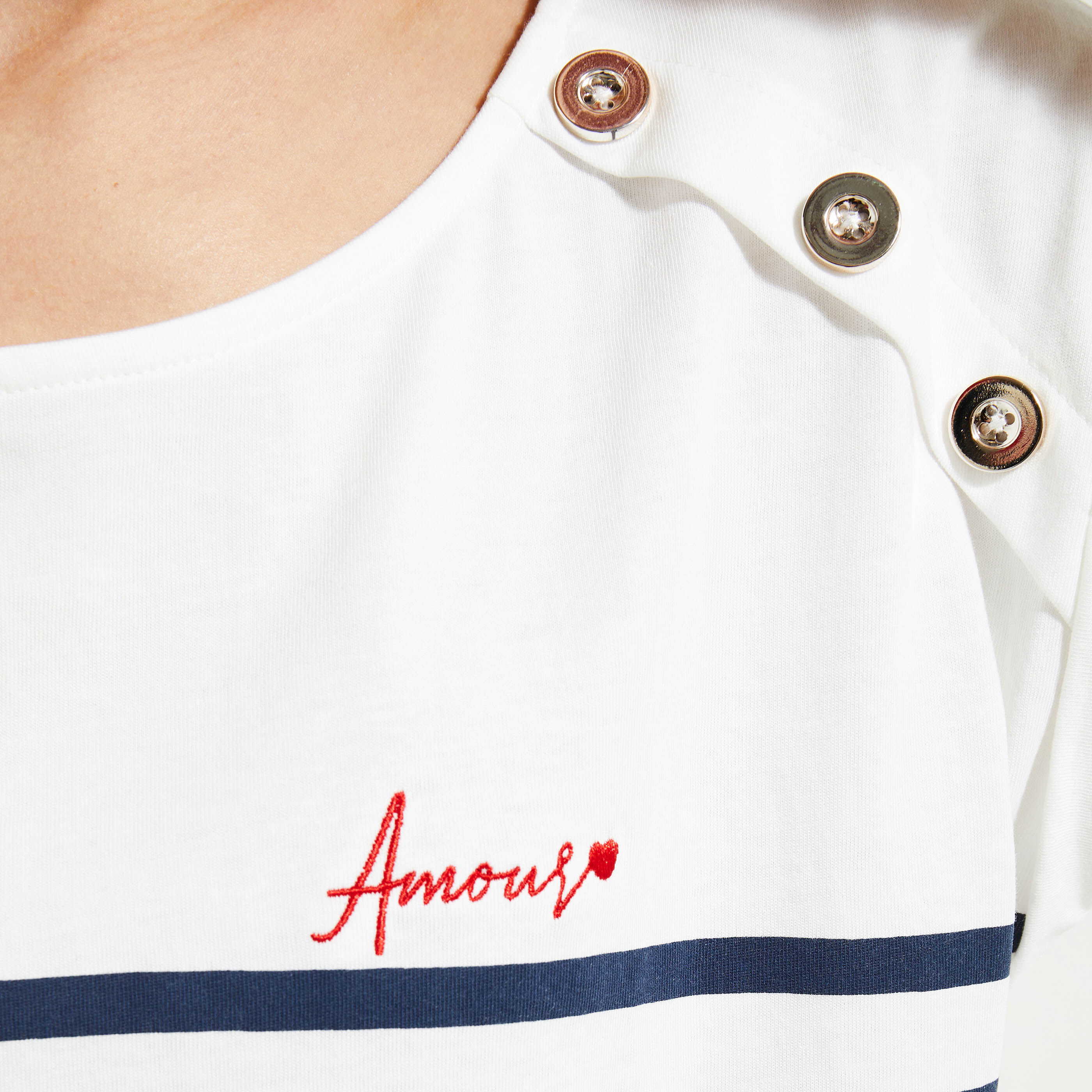 Tshirt marini&egrave;re femme