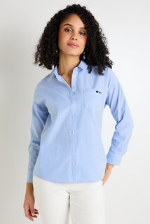 Chemise oversize rayée femme