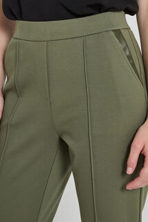Pantalon cigarette stretch femme