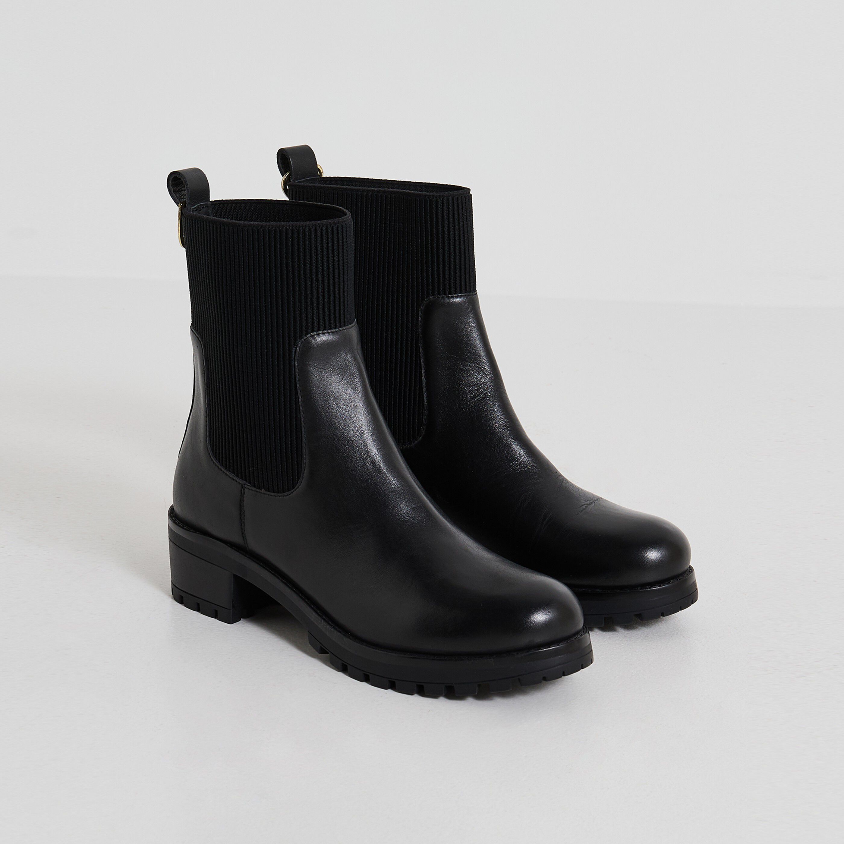 Boots femme NOIR Graindemalice