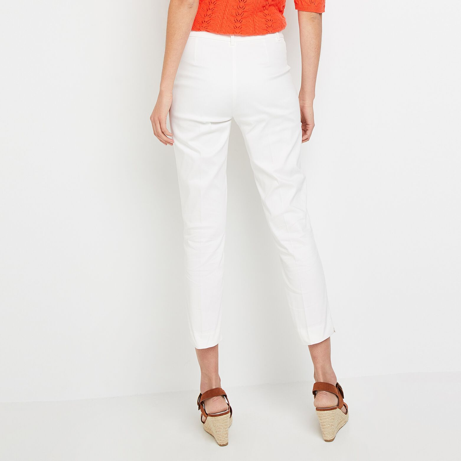 Pantalon raccourci femme