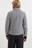Veste pied de coq femme