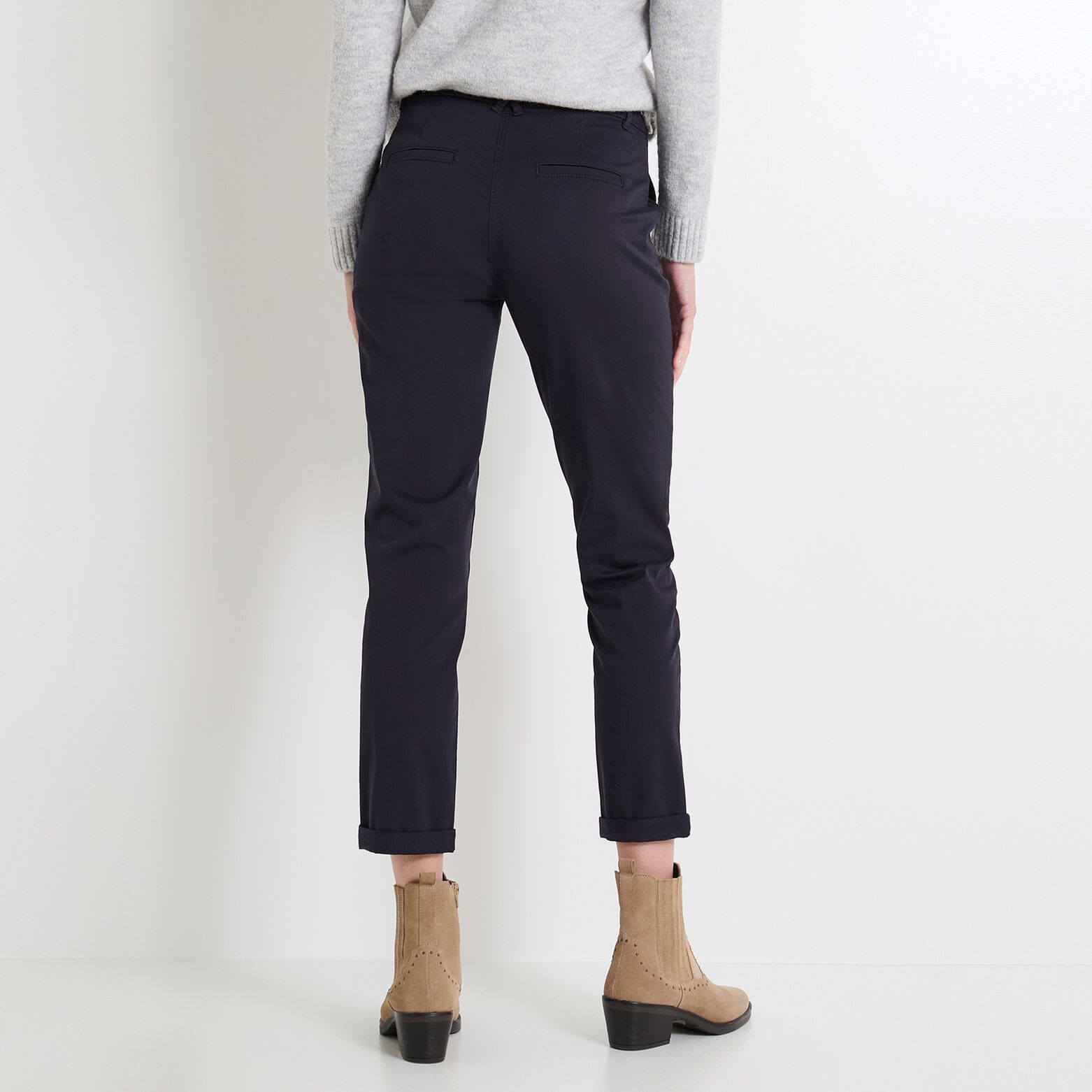 Pantalon chino femme