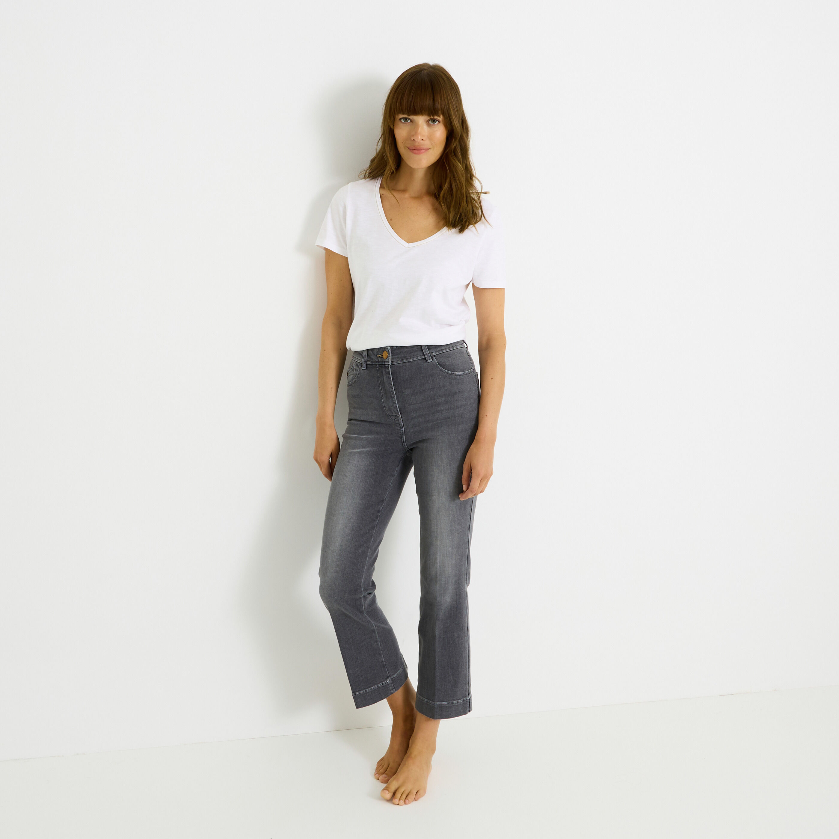 Jean raccourci bootcut TROPEZ RB02 femme