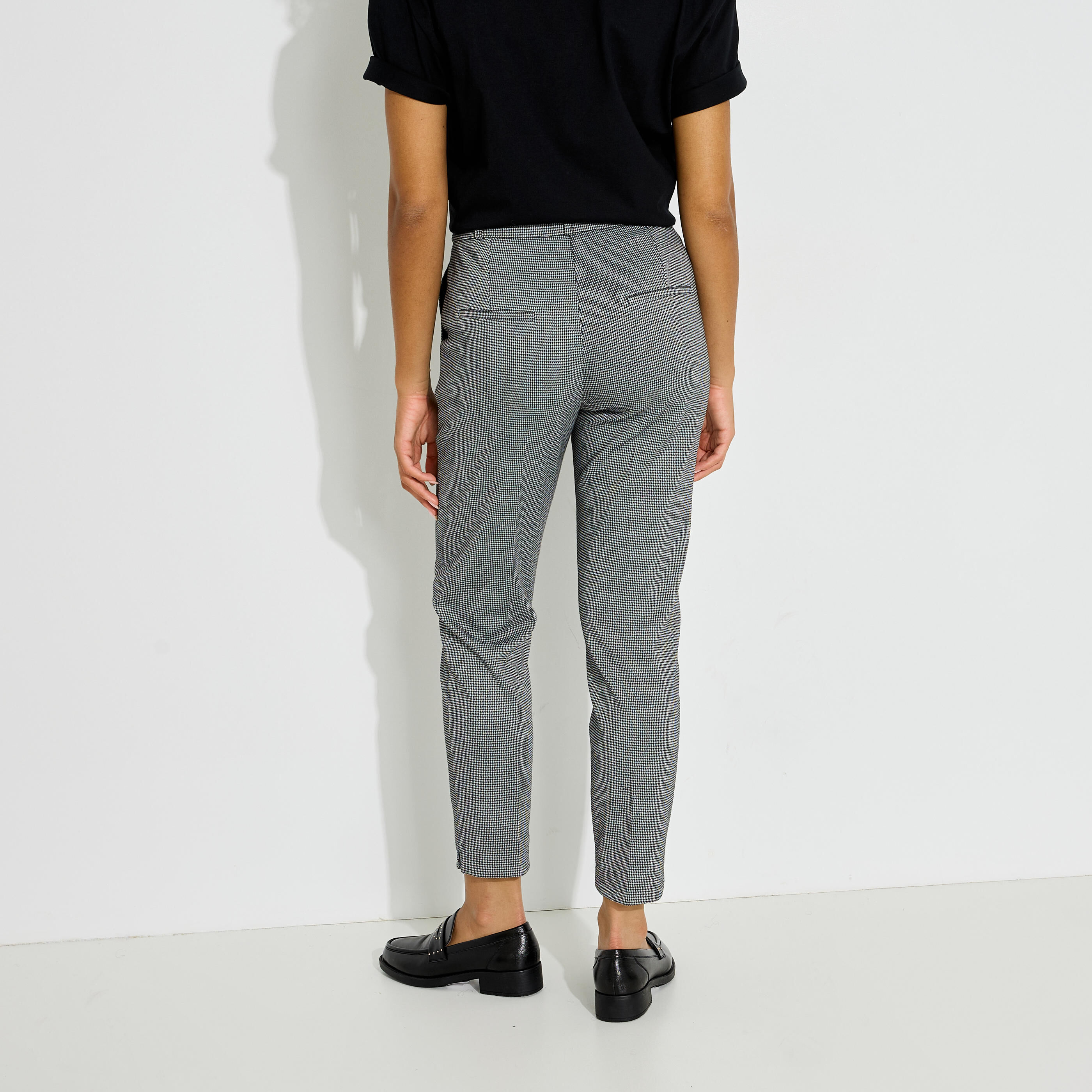 Pantalon cigarette femme