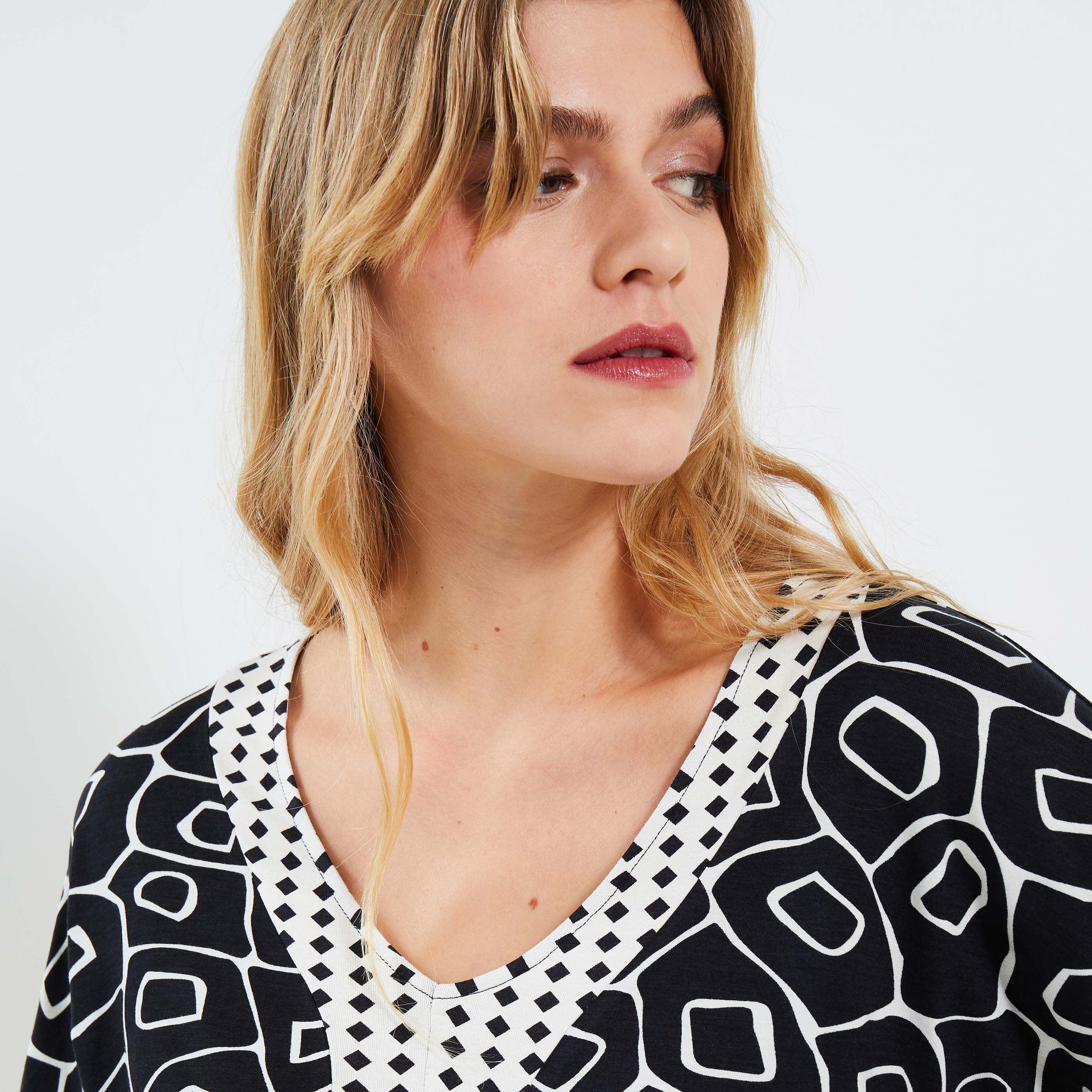 Tshirt imprim&eacute; femme