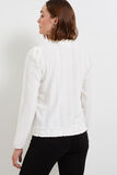 T-shirt col victorien femme