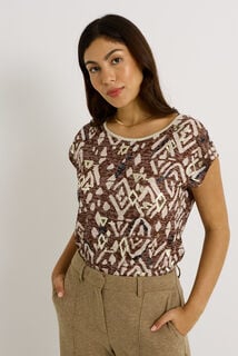 T shirt Col rond femme