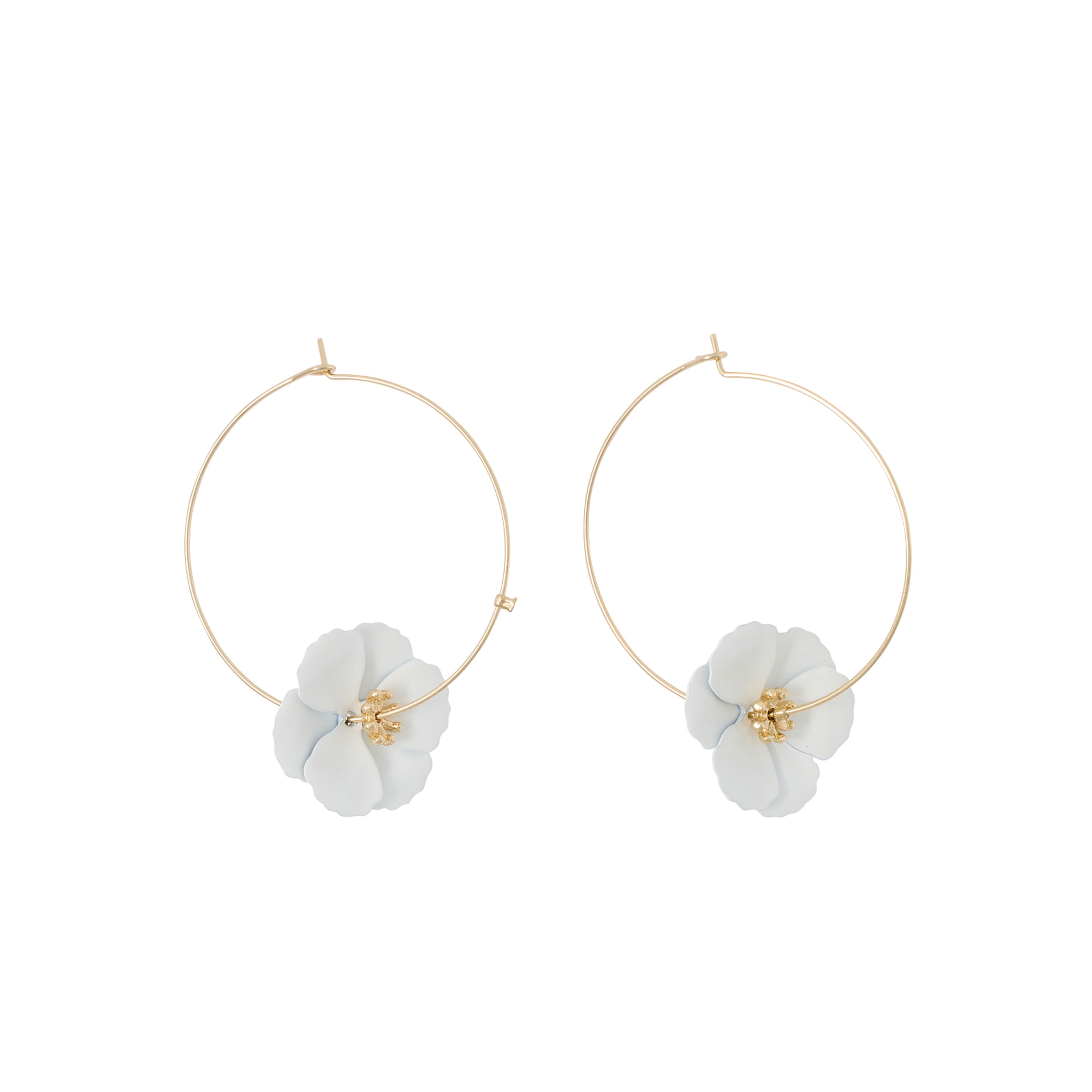 Cr&eacute;oles fleurs femme