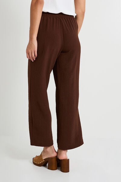 Pantalon large fluide femme