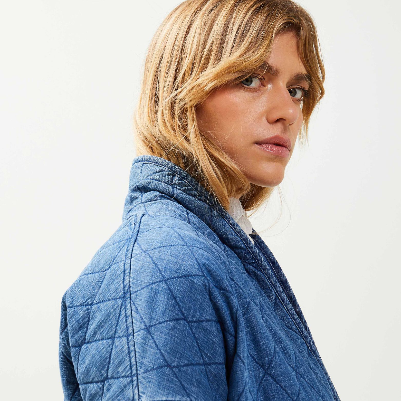 Veste matelassé femme