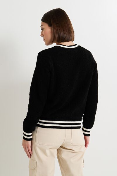 Bombers texturé femme