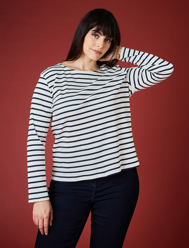 T-shirt marinière femme