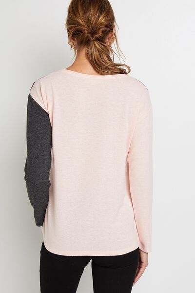 T-shirt col rond femme