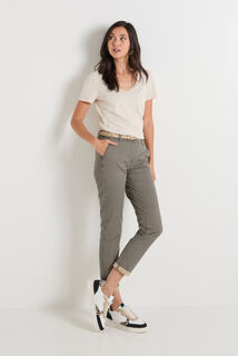 Pantalon chino femme
