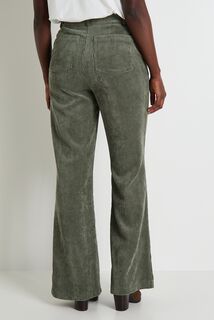 Pantalon velours flare femme