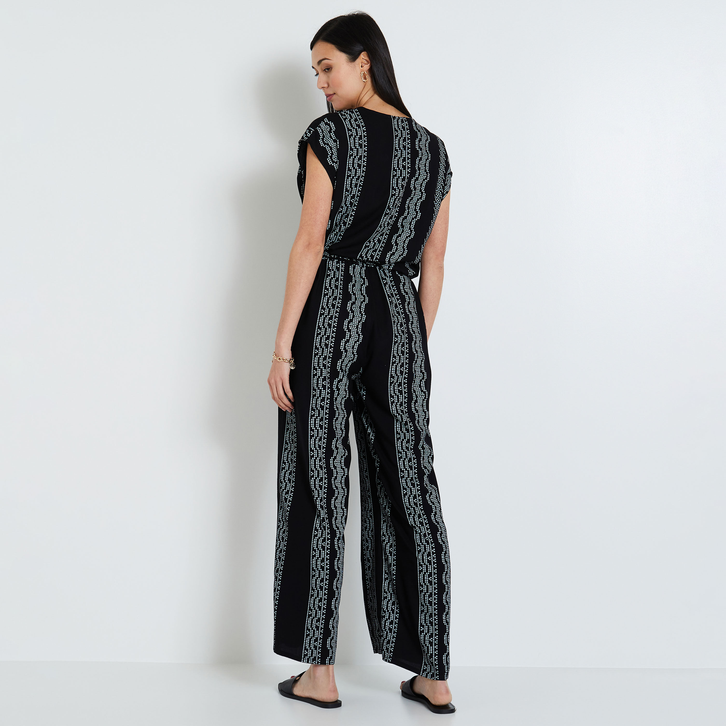 Combinaison imprim&eacute;e femme