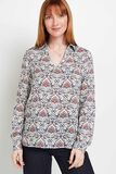 Blouse imprimée femme