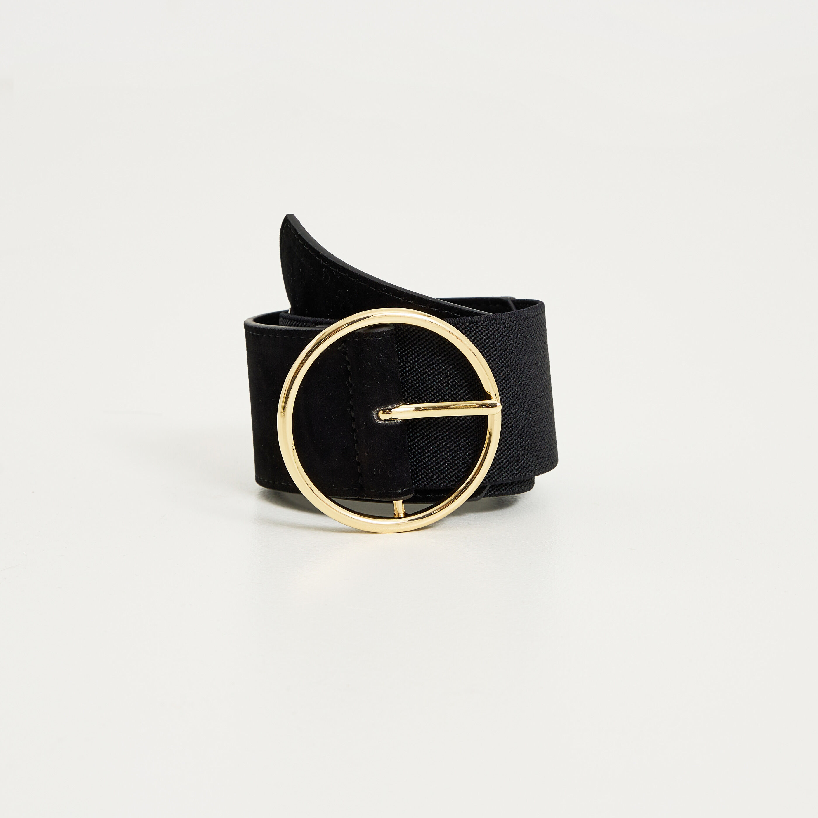 Ceinture large &eacute;lastique femme