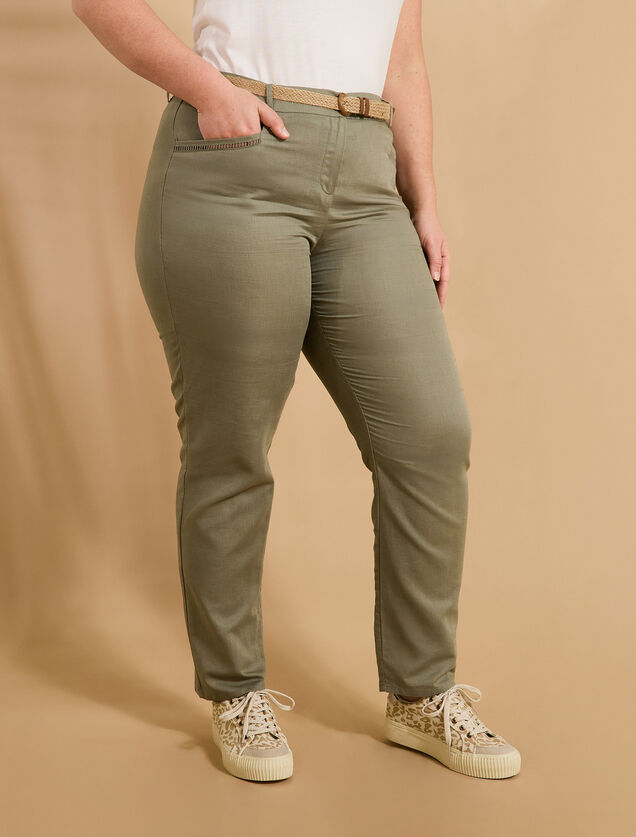 Pantalon chino femme