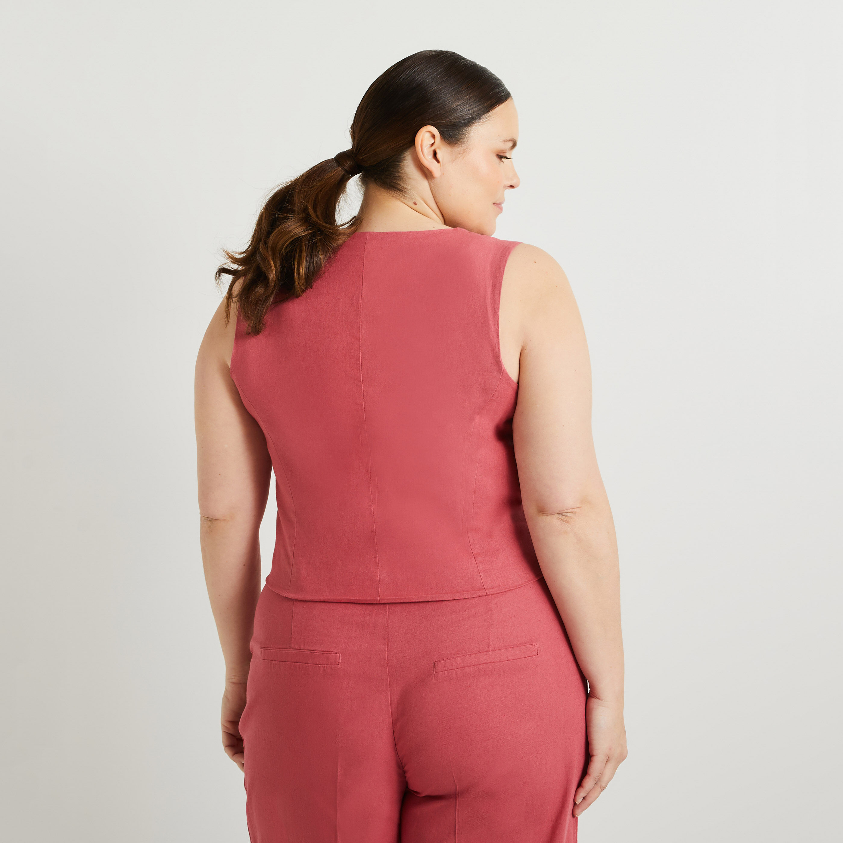 Gilet de costume femme