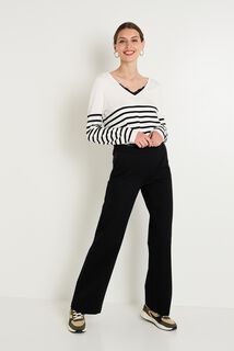 Pantalon large femme