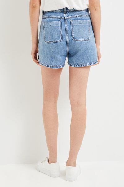 Short en jean femme