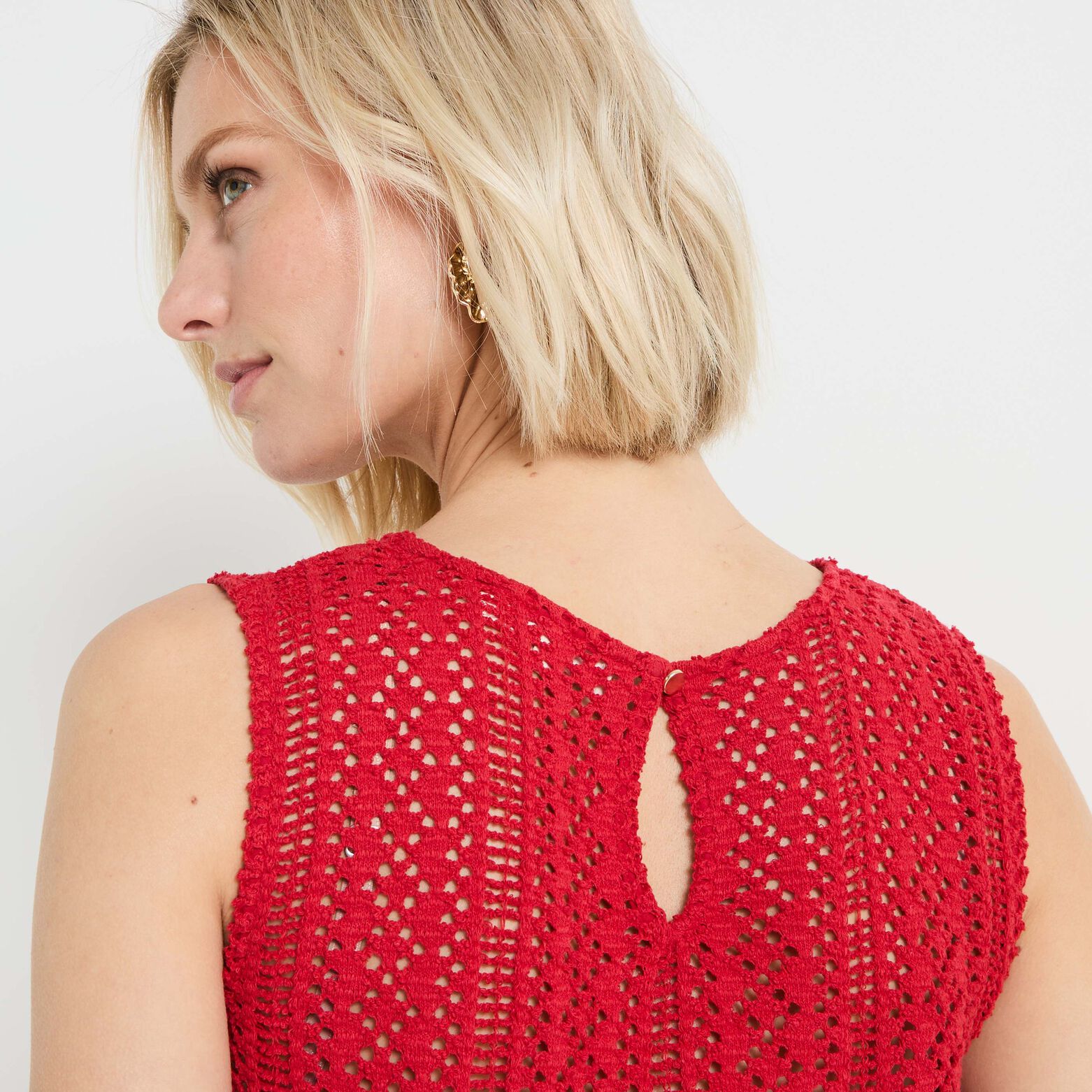 Débardeur crochet femme
