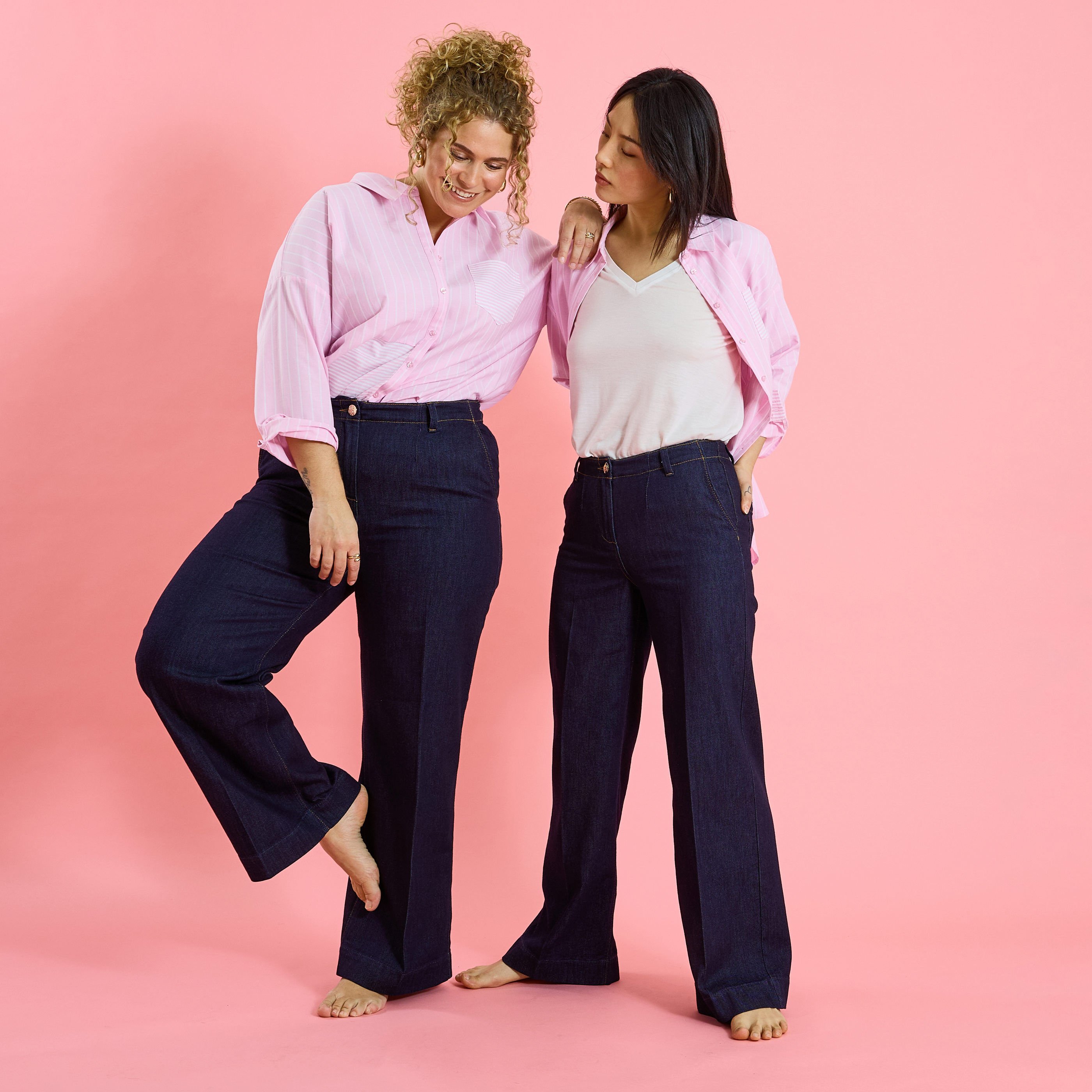 Jean flare PRATO F02 femme