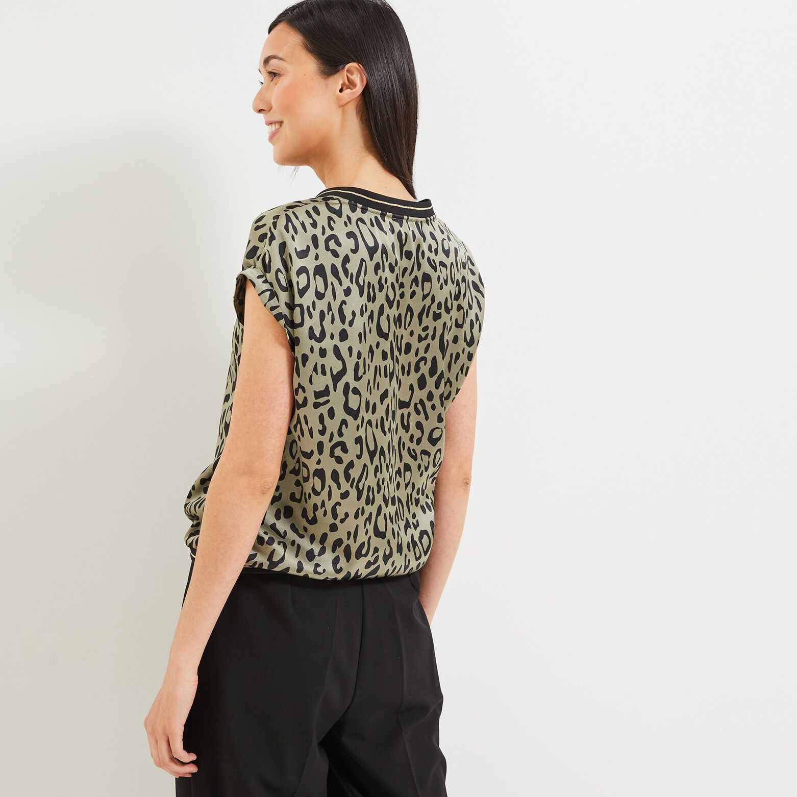 Blouse imprimée femme