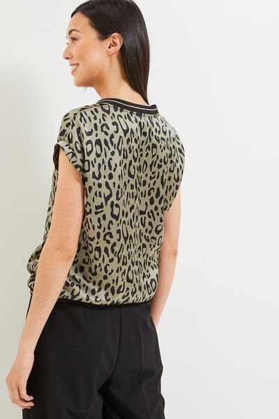 Blouse imprimée femme
