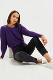 Pull col rond femme