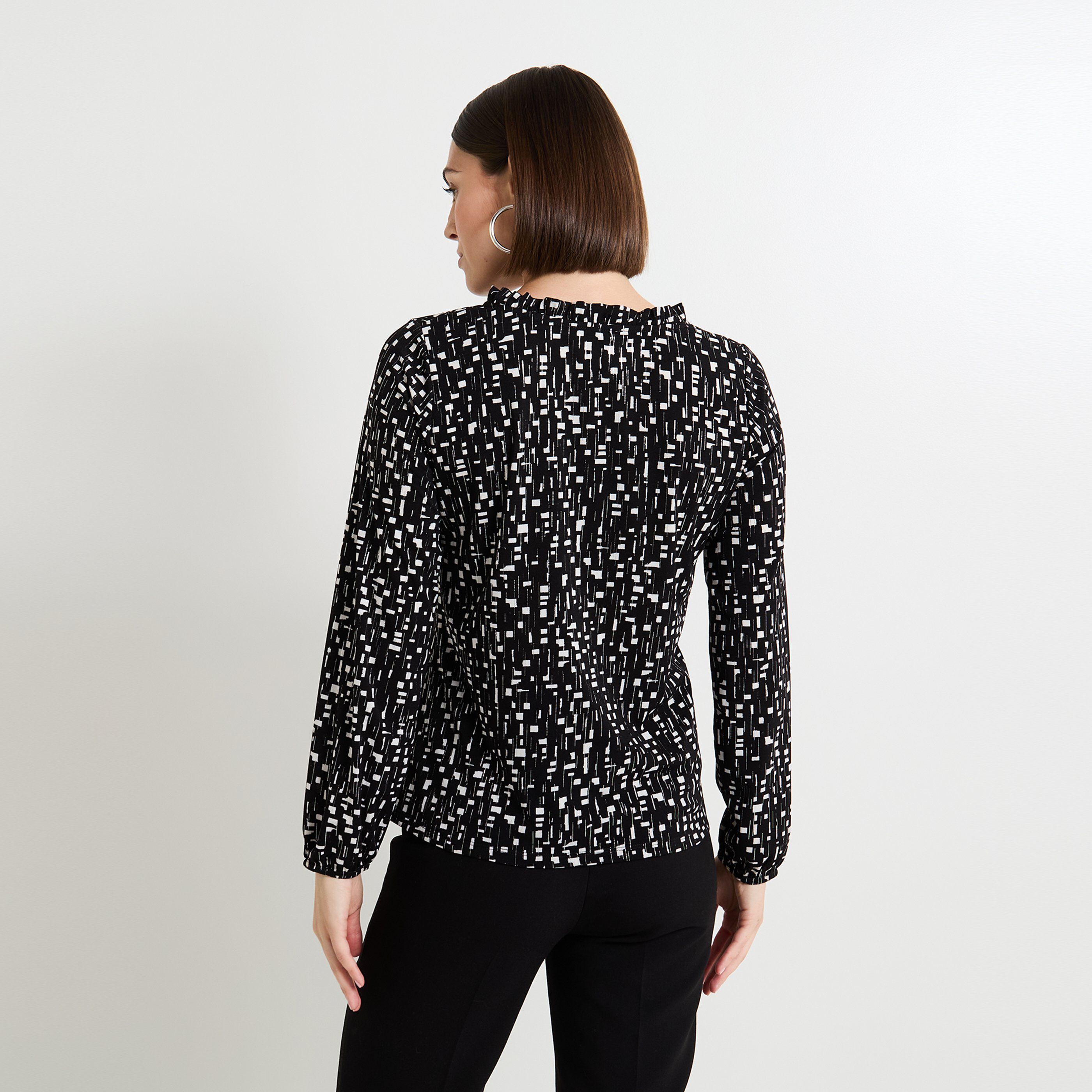 Blouse manches longues femme