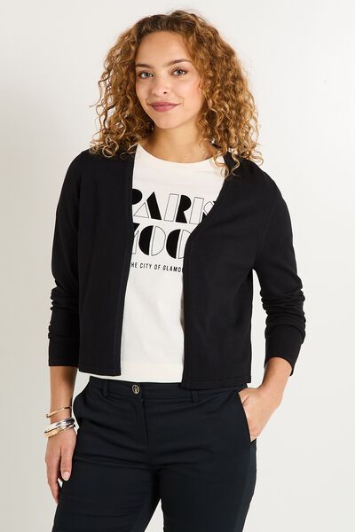 Gilet manches longues femme