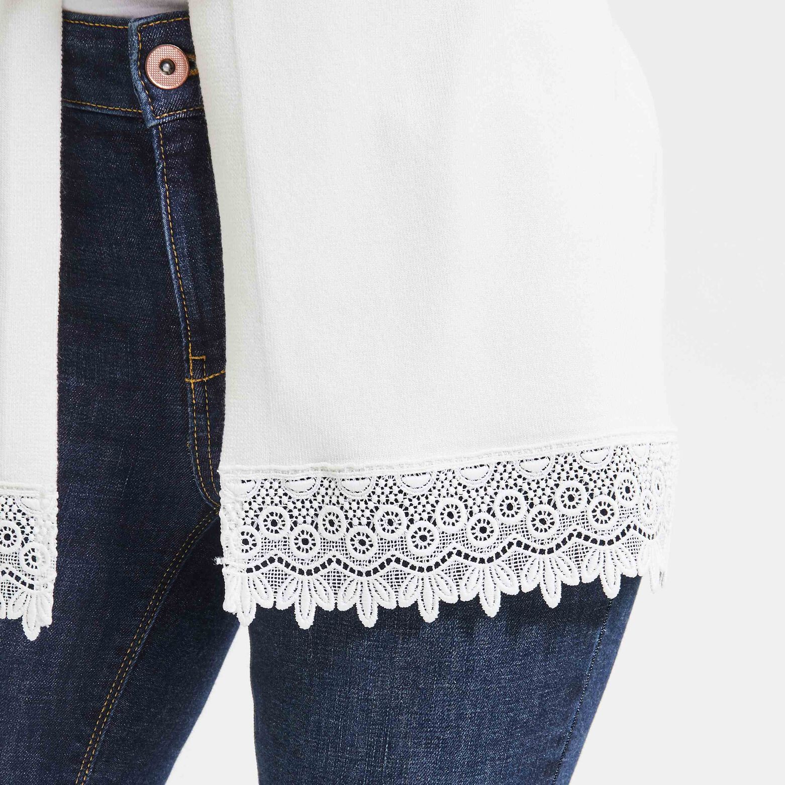 Gilet mi long femme