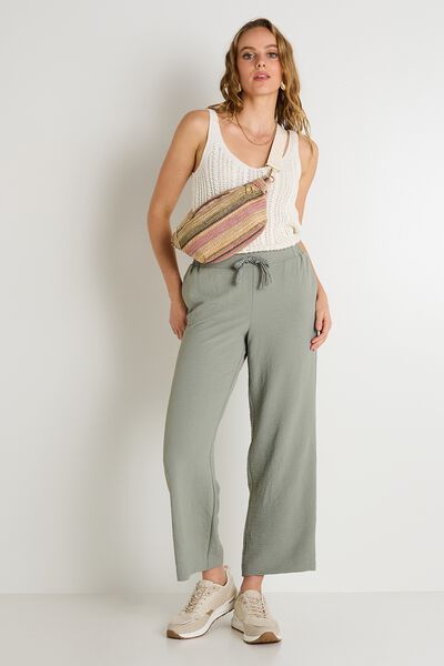 Pantalon fluide femme