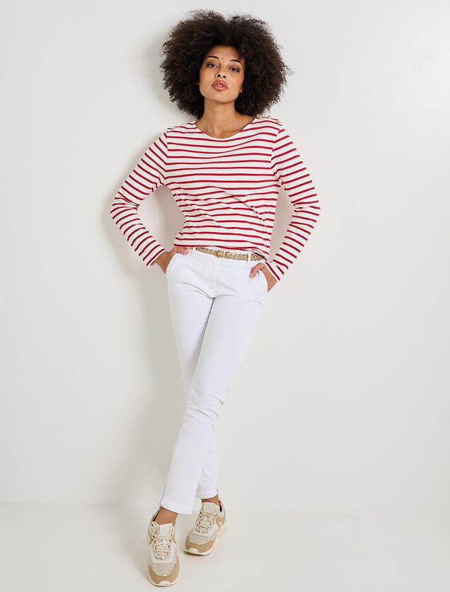 Pantalon chino femme