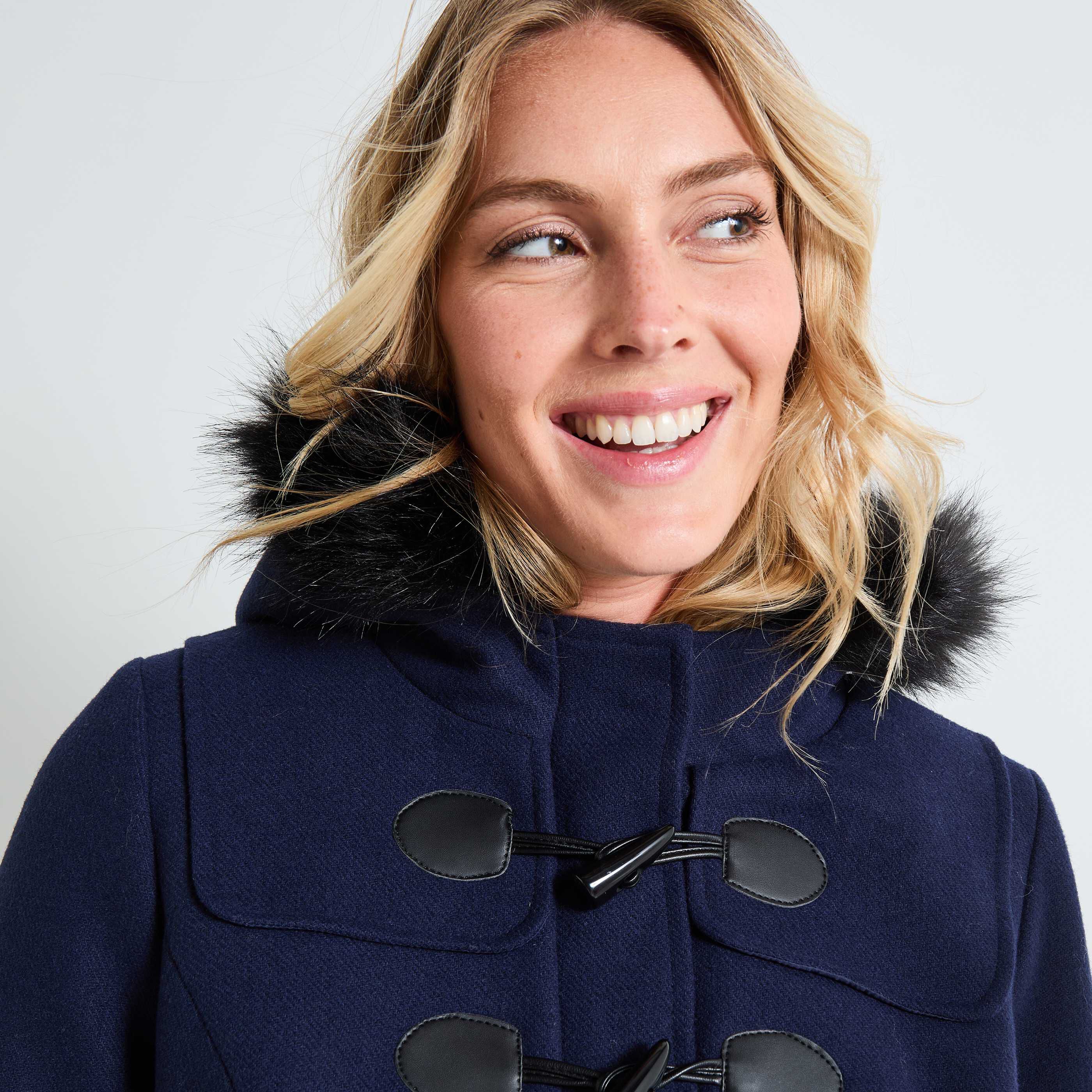 Manteau mi-long femme