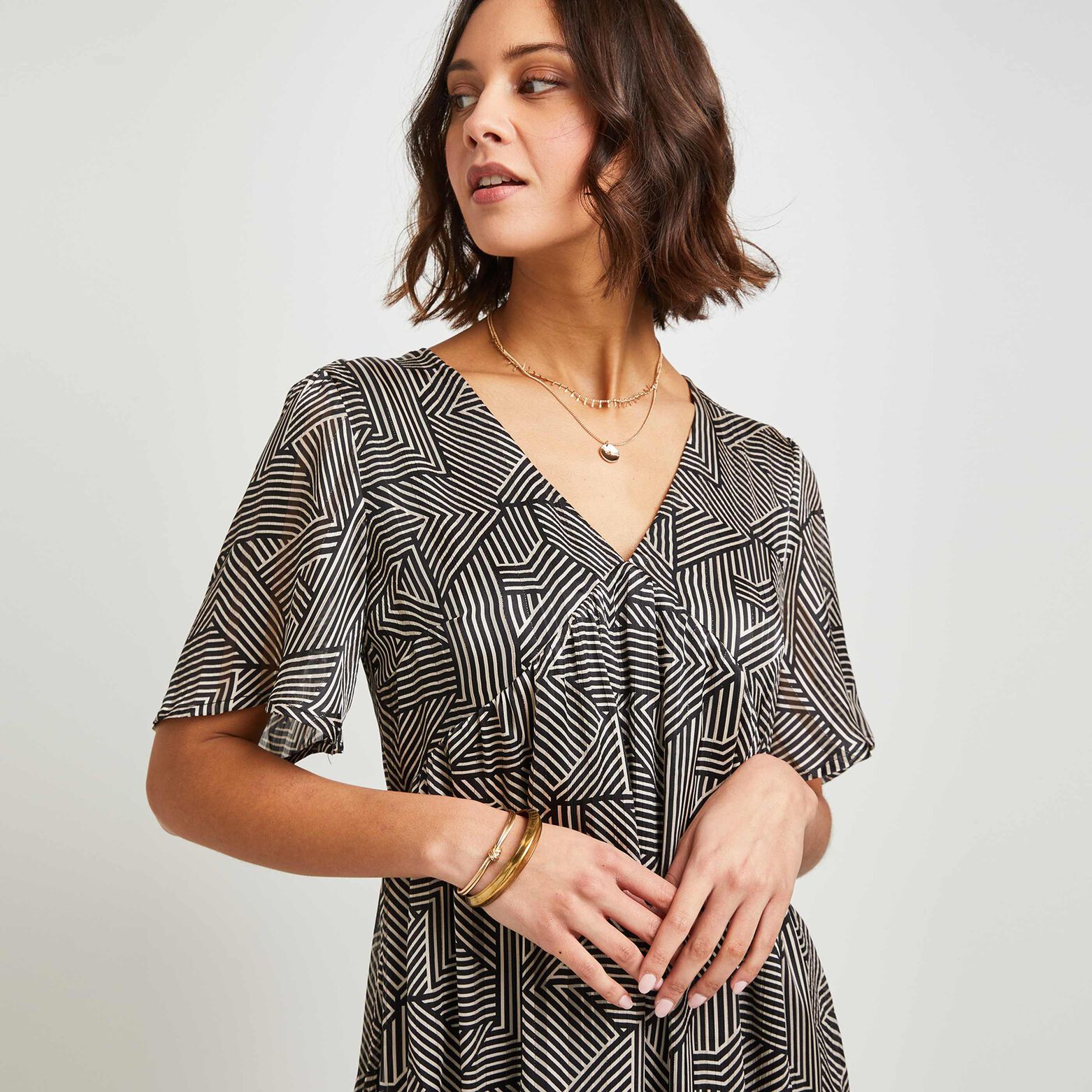 Robe fluide femme