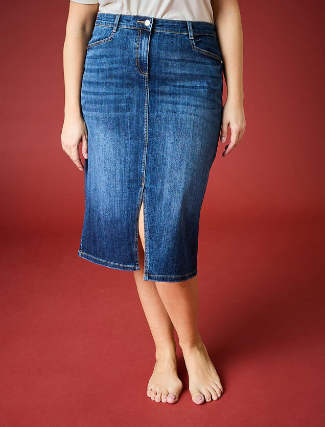 Jupe en jean femme