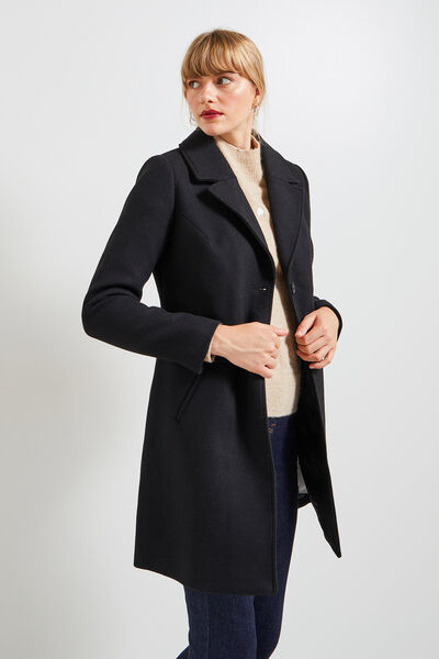 Manteau par-dessus femme