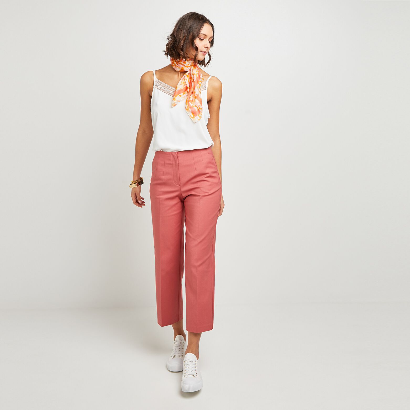 Pantalon droit femme