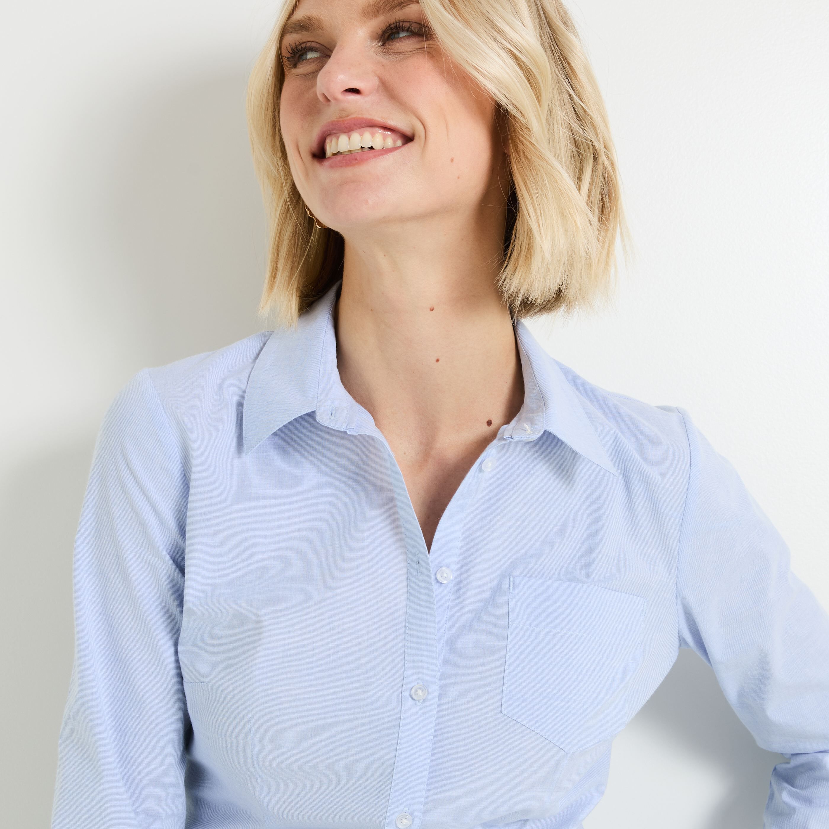 Chemise manches longues femme