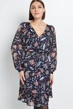 Robe col V femme