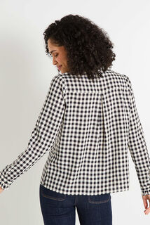 Chemise imprimé vichy femme