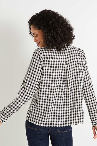 Chemise imprimé vichy femme