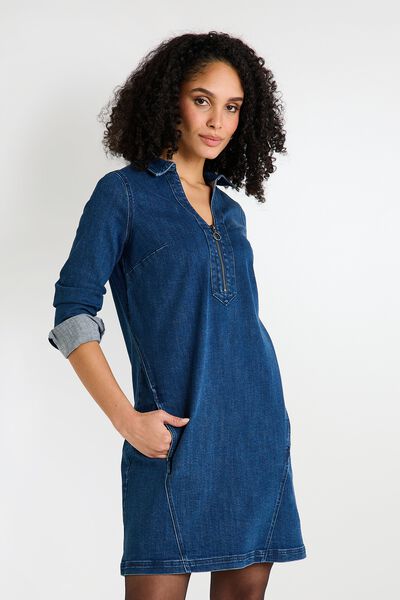 Robe en denim femme
